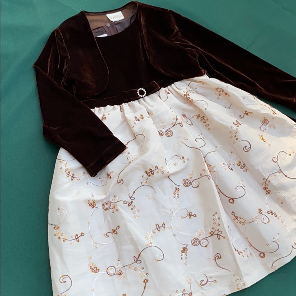 Party/Holiday Dress with Matching Jacket